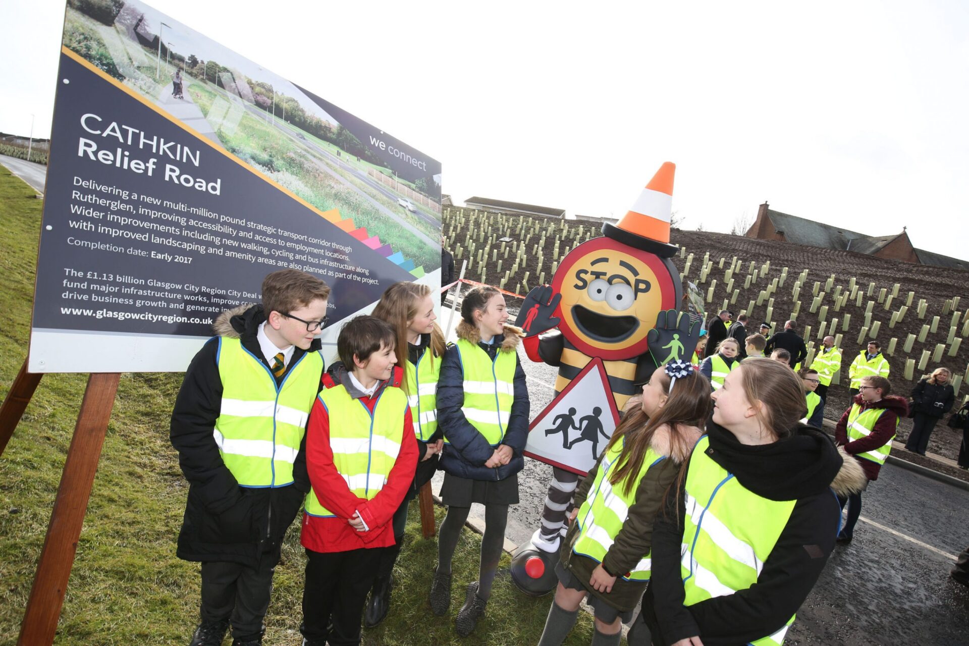 photo of Official opening of the new Cathkin Bypass