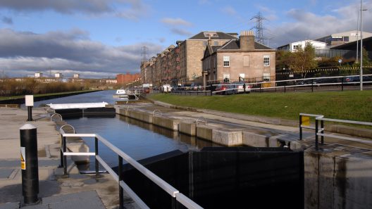 Glasgow canal, North Glasgow