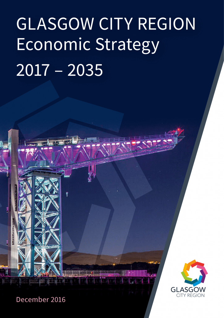 Document cover: Glasgow City Region Economic Strategy, 2017 - 2035