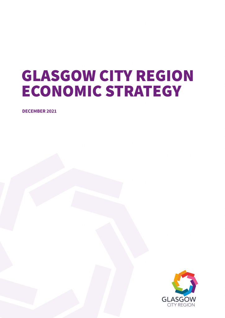 Document cover: Glasgow City Region Economic Strategy