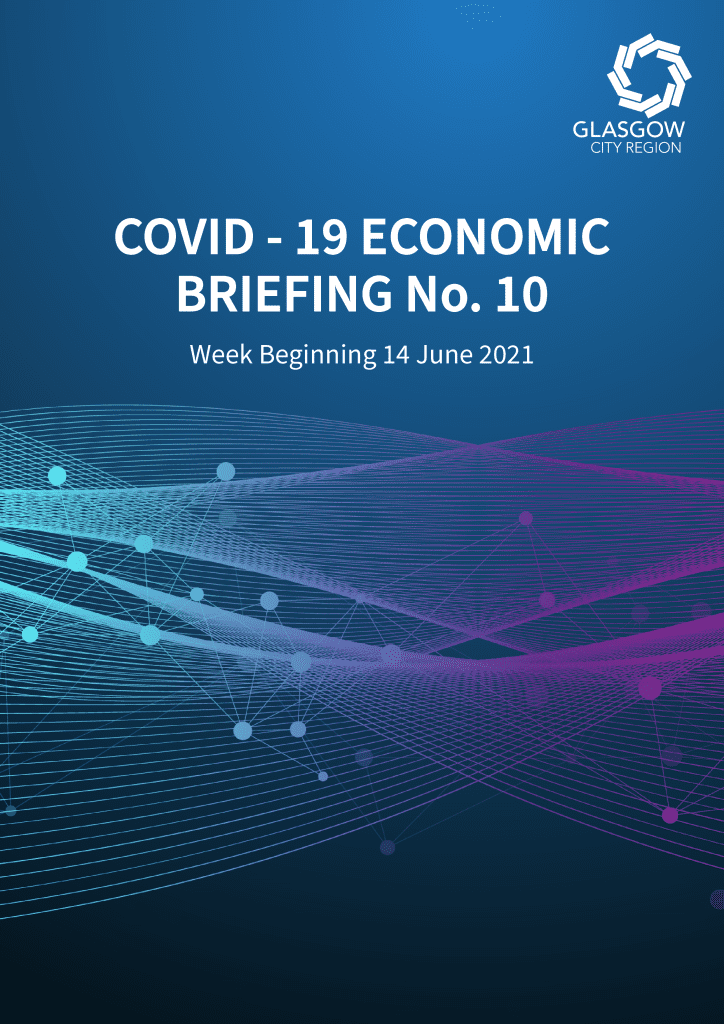 Document cover: COVID - 19 Economic Briefing No.10, week beginning 14 June 2021