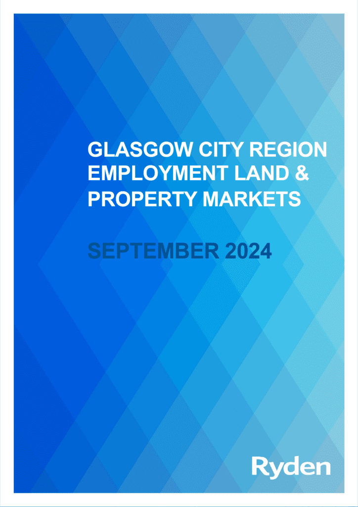 Document front cover: Glasgow City Region Employment Land & Property Markets, September 2024